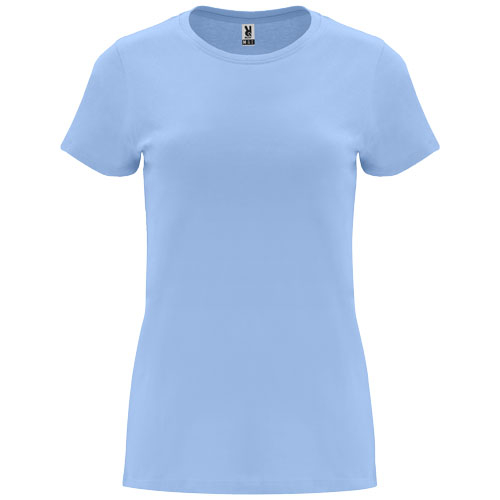T-shirt Femme en coton 170gr à personnaliser Capri ROLY Bleu ciel